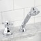 Kingston Brass KSK4301BXTR Transfer Valve Set For Roman Tub Filler, Polished Chrome KSK4301BXTR - alternate 5